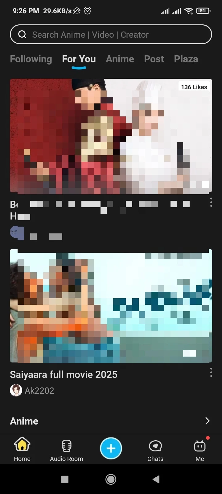 Screenshot Of Bilibili Apk